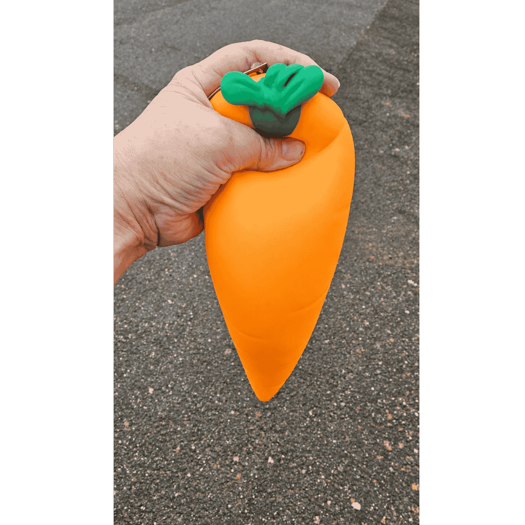 Hand Squishy Giant Carrot Squishy