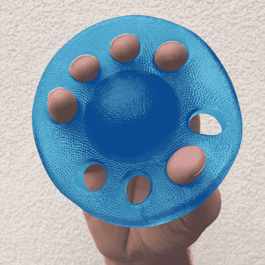 Hand Wearing Out of This World Grip Emotional Regulation Strengthening tool