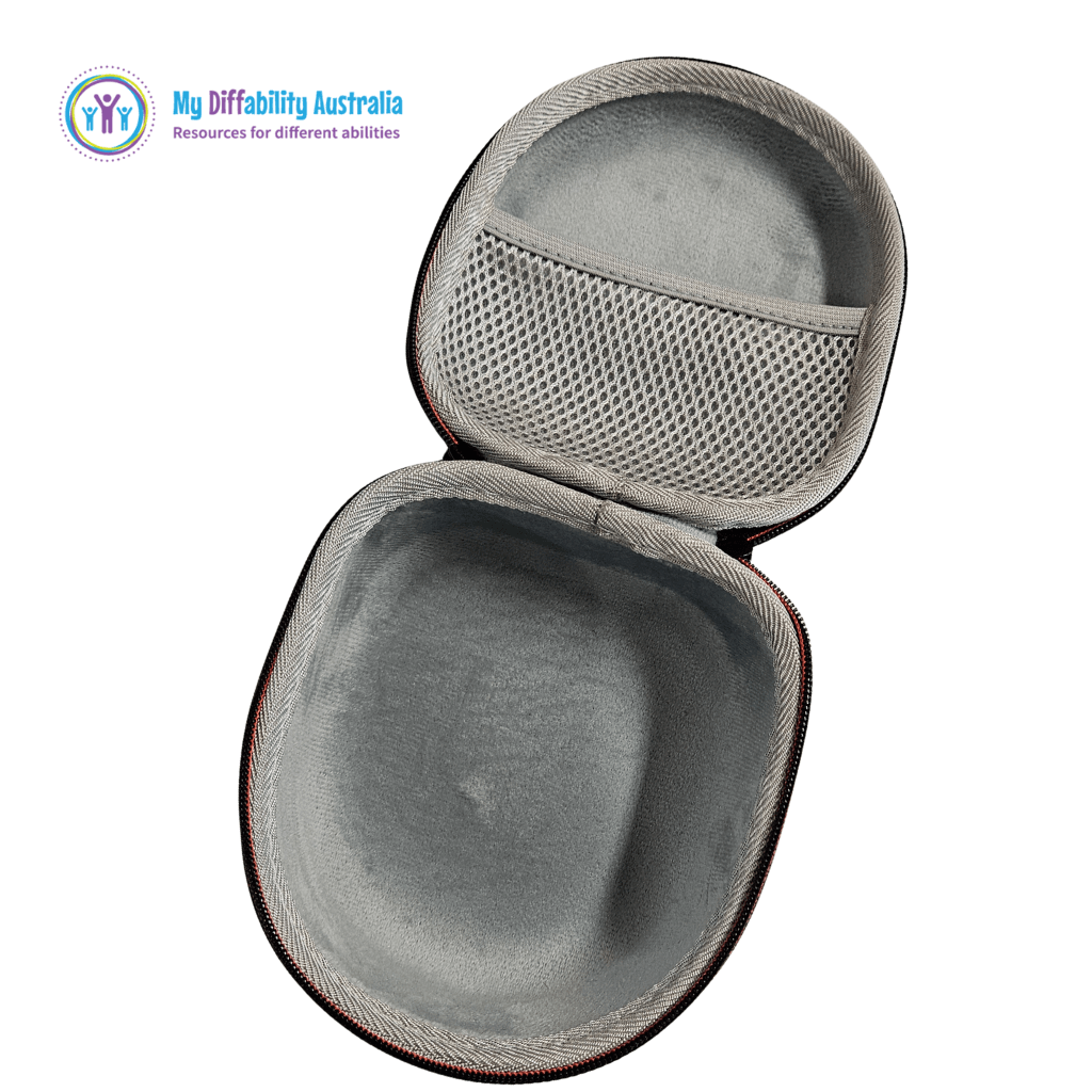 Hard carry case storage pocket