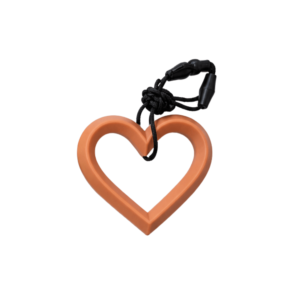 Heart Shaped Chewable Pendant Crab Apple