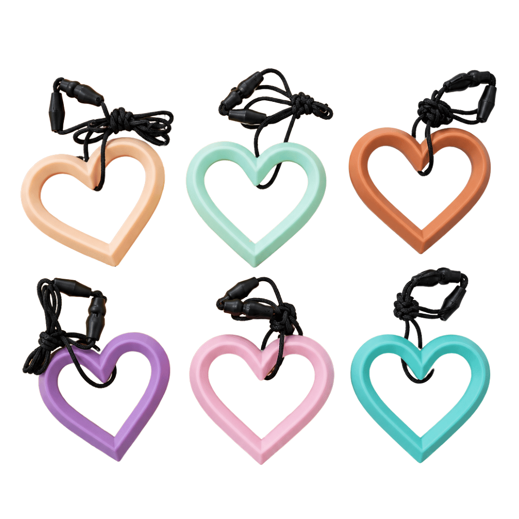 Heart Shaped Chewable Pendant
