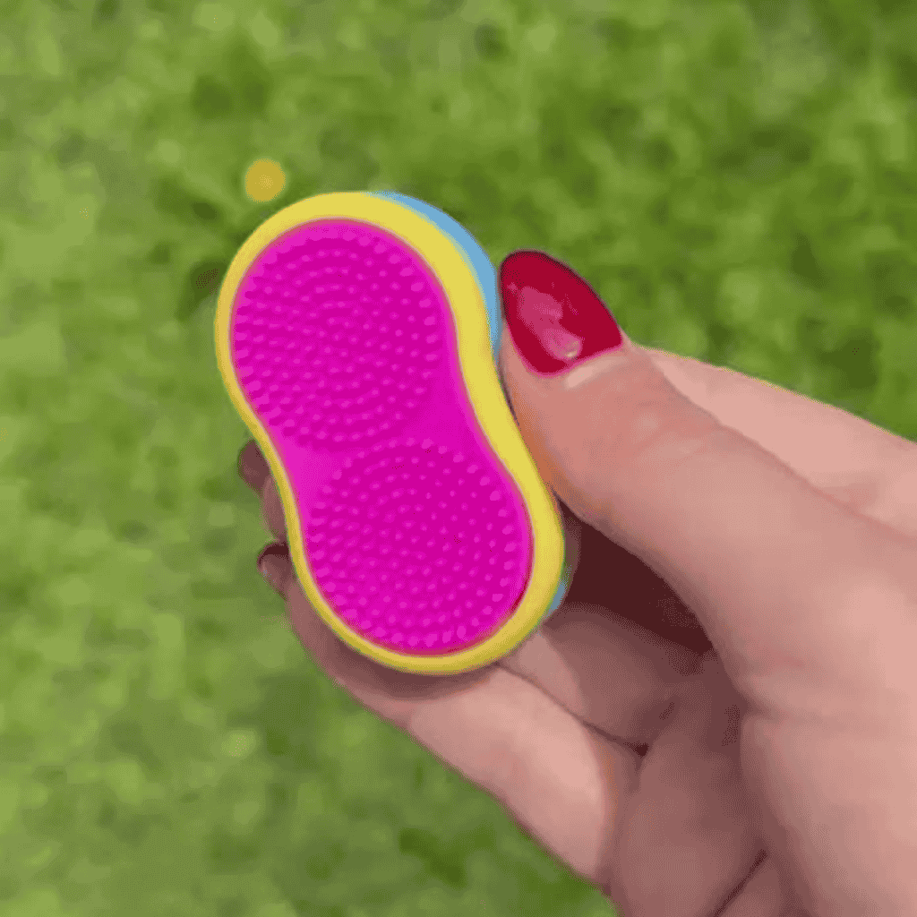 Holding Pink Mag Sliders