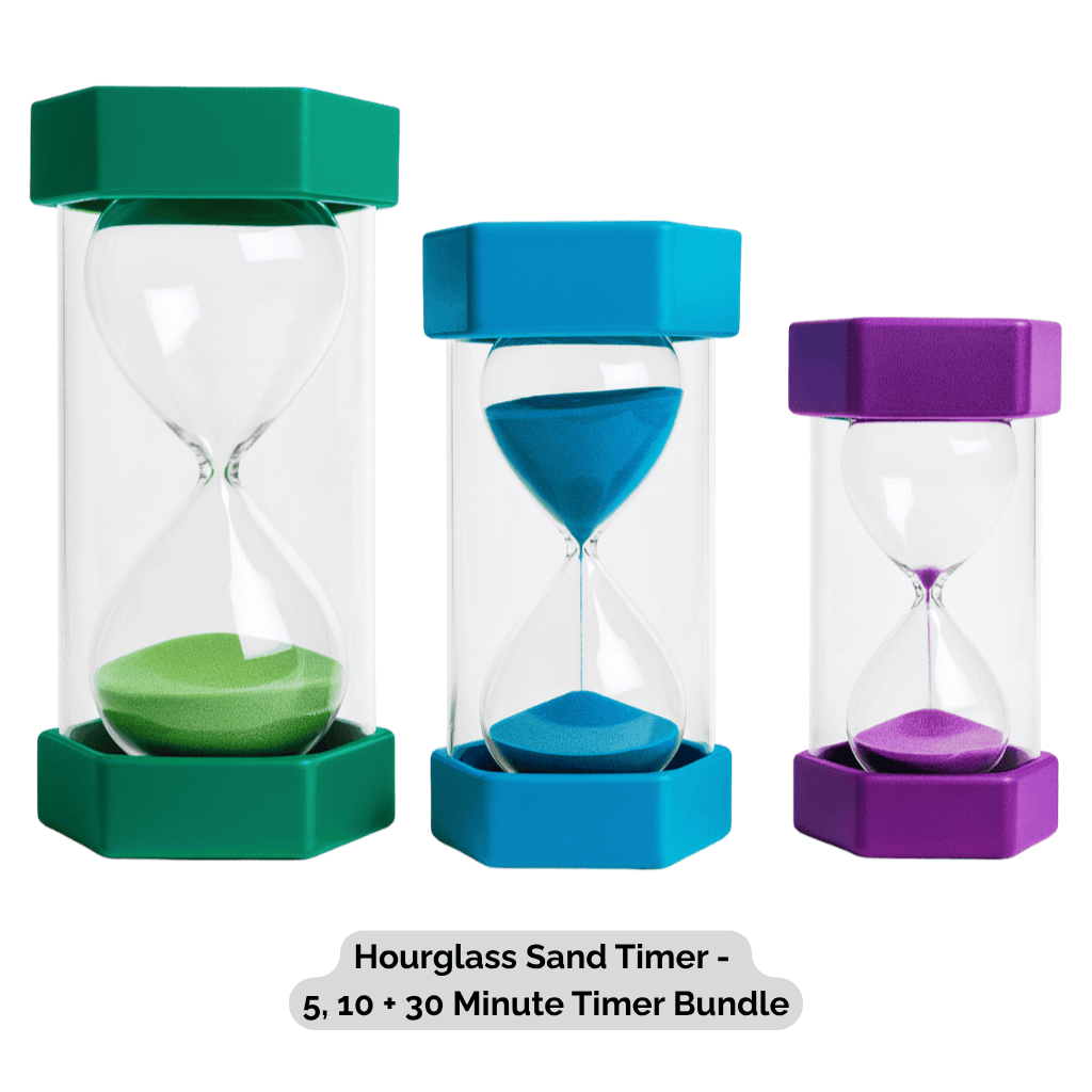 Hourglass Sand Timer 5 10 30 Minute Timer Bundle