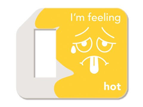 Iam Feeling Hot Bag Tag Set
