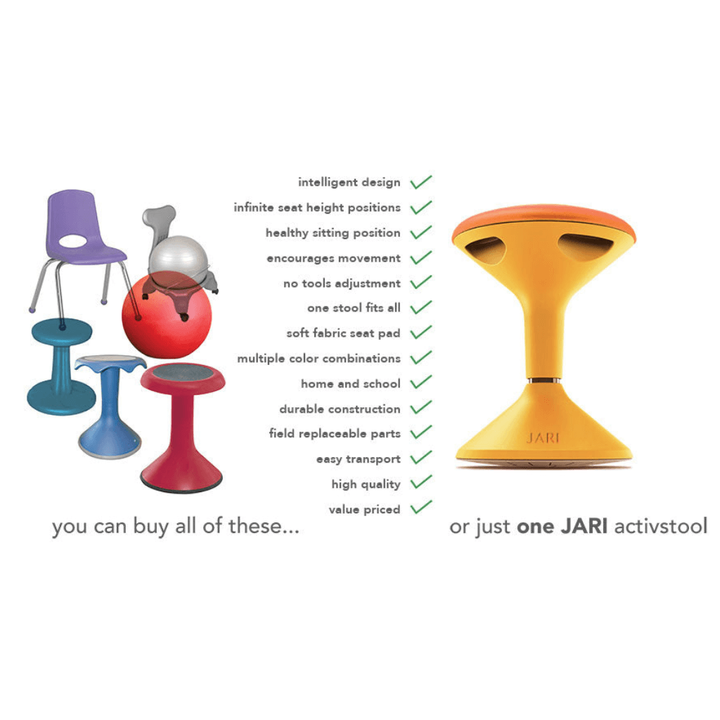 Jari Activstool Zoom Out Features