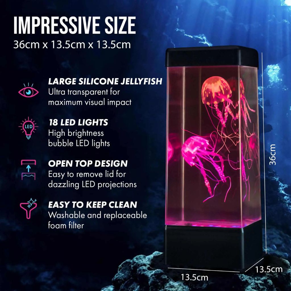 Jinx Luminous Jellyfish Mood Lamp