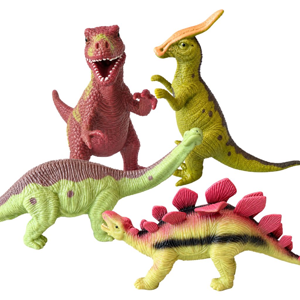 Jurassic Dinosaur Stretchy Pack of 4