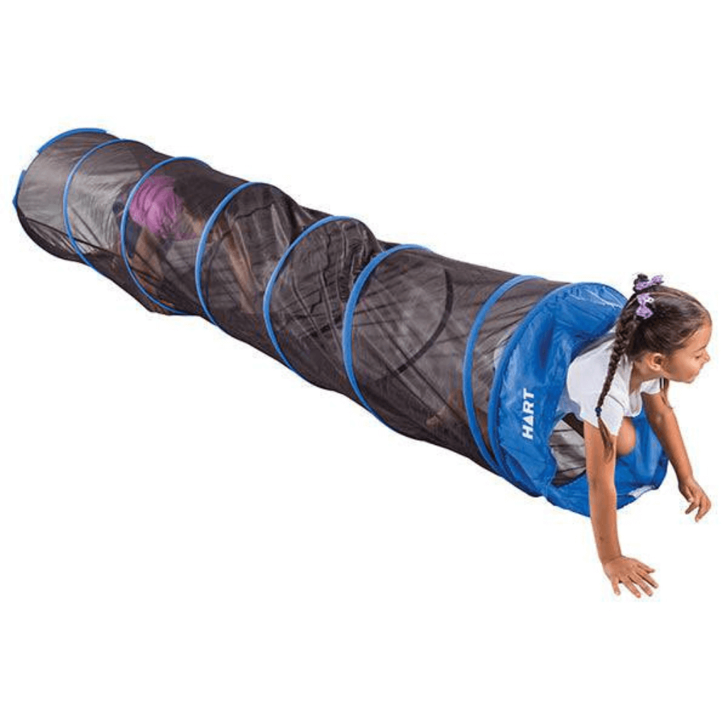 Kid Inside Hart Mesh Tunnel