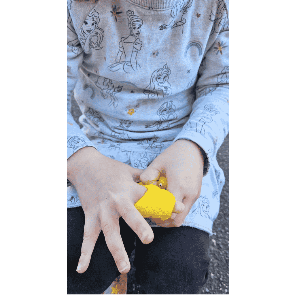 Kid Playing Bumble Bees in Hive Fidget