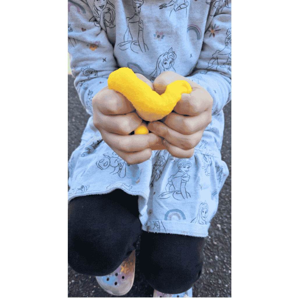 Kid Squishing Bumble Bees in Hive Fidget
