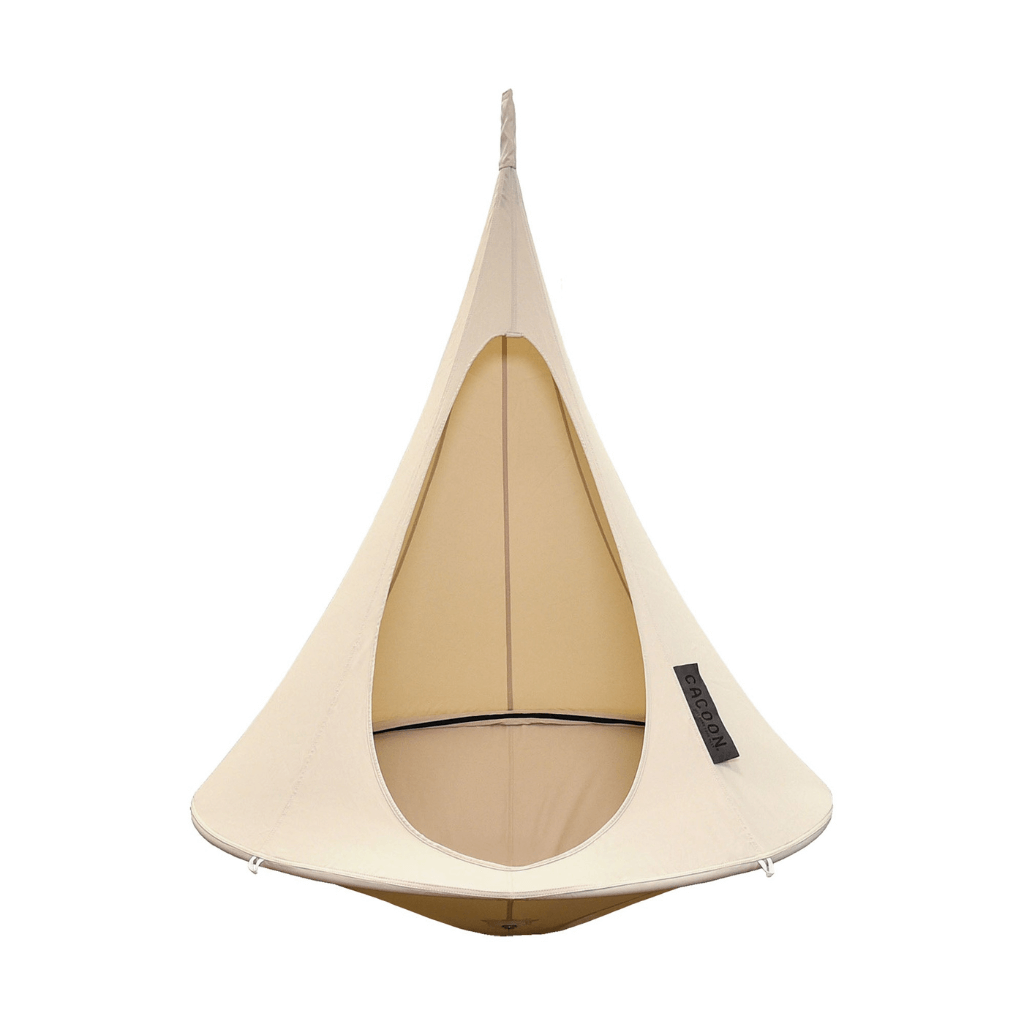 Kids Cacoon Pod Swing Natural White