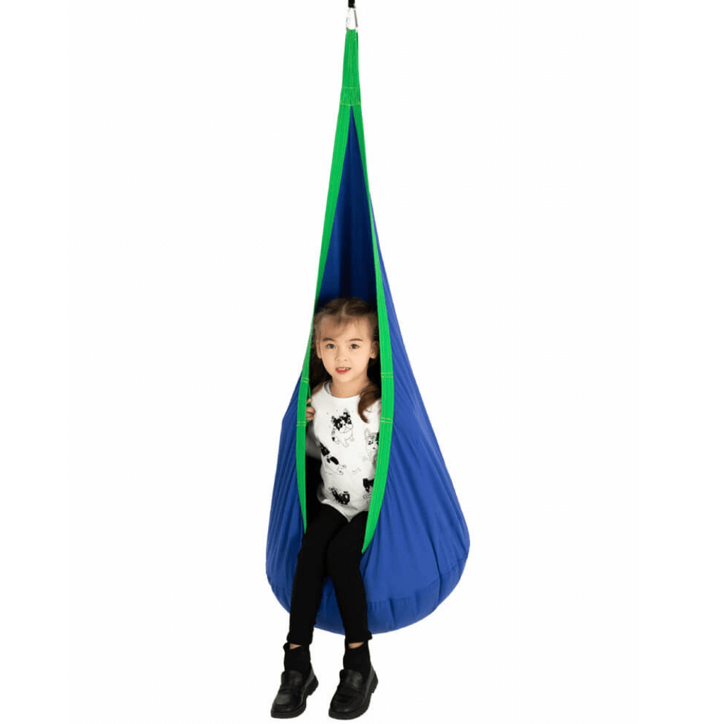 Kids Seating In Hanging Aerial Hammock