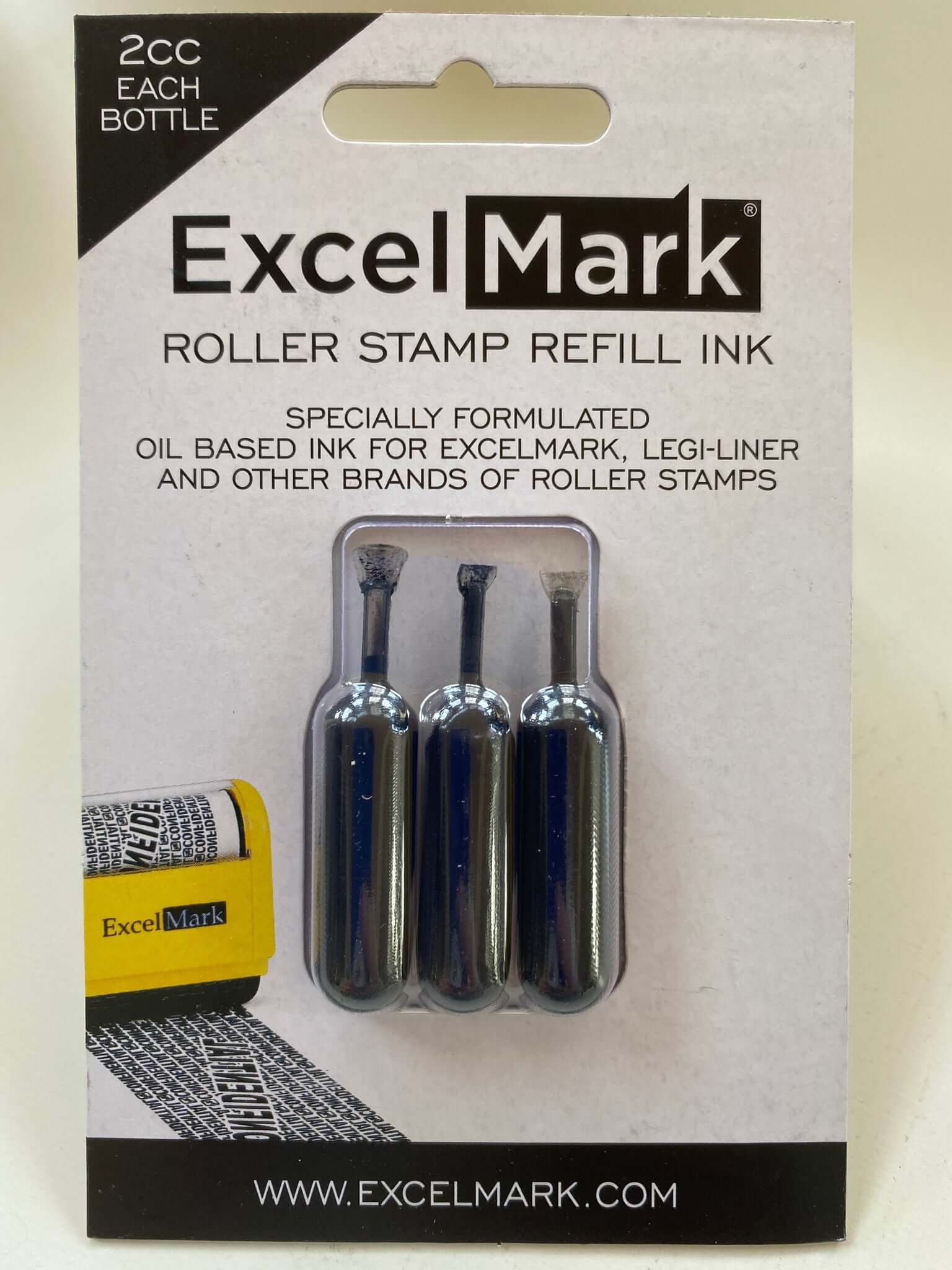 LegiLiner Roller Stamp Ink Refill Actual Packaging Front View