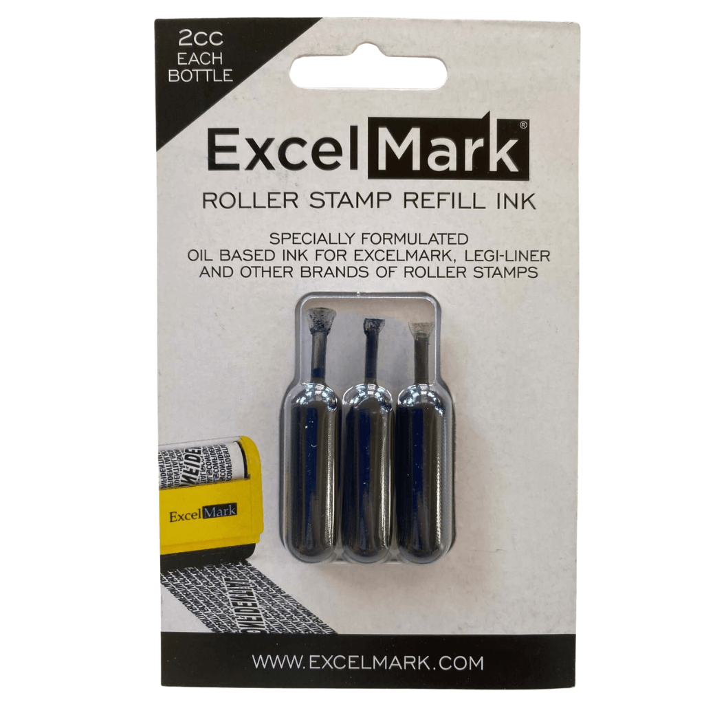 LegiLiner Roller Stamp Ink Refill Pods Pack of 3