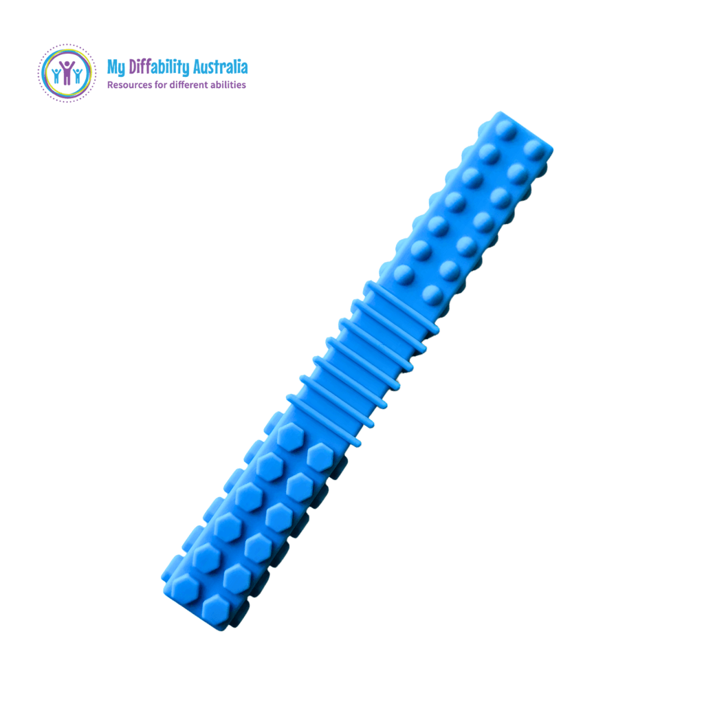Light Blue Handheld Sensory Chew Block