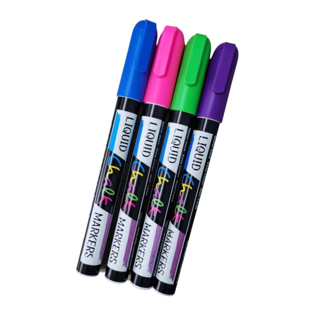 Liquid Chalk 4 Pack Neon