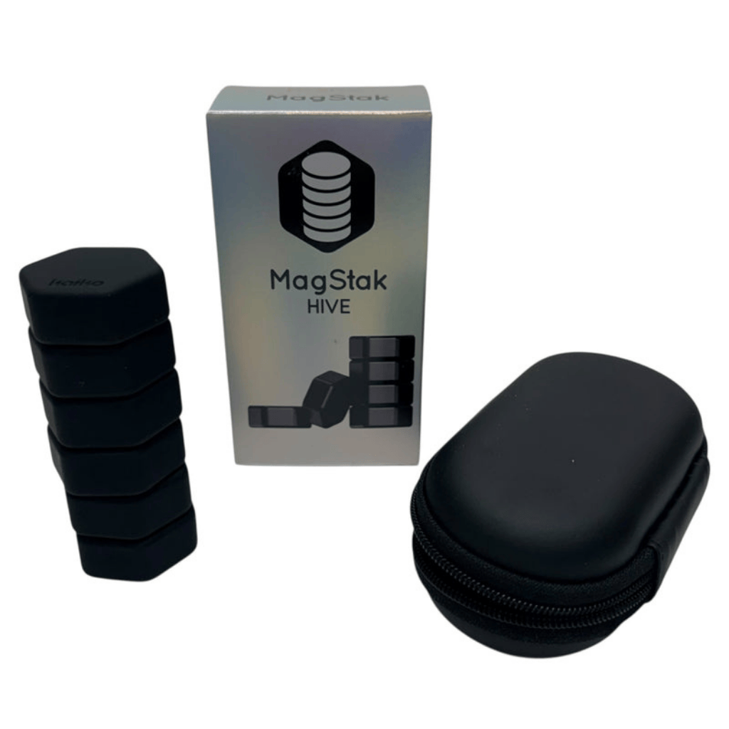 MagStak Hive Smooth Black And its packaging