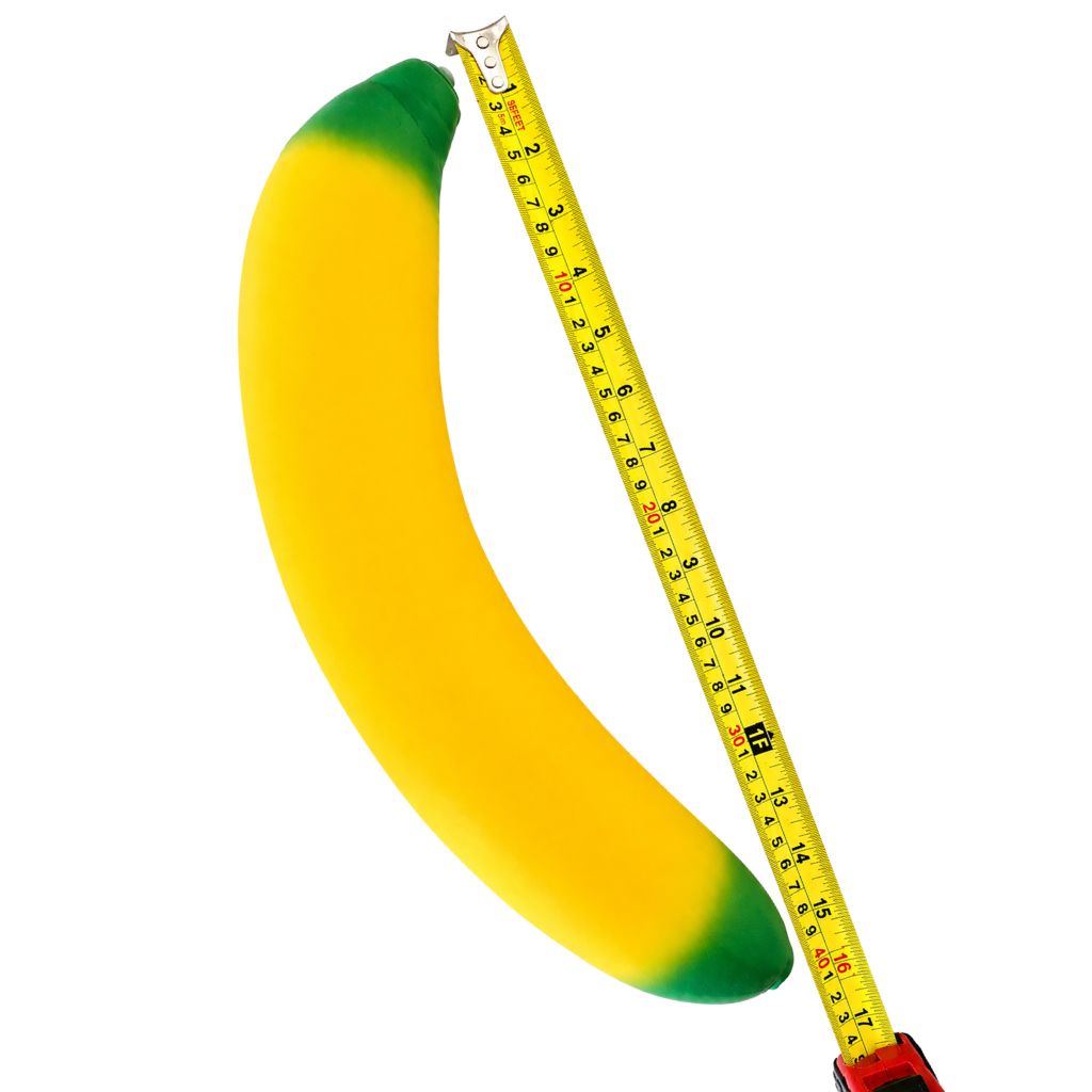 Measuring Mega Banana Squishy