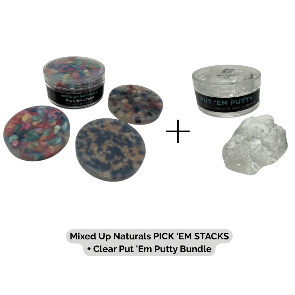 Mixed Up Naturals PICK EM STACKS Plus Clear Put Em Putty Bundle