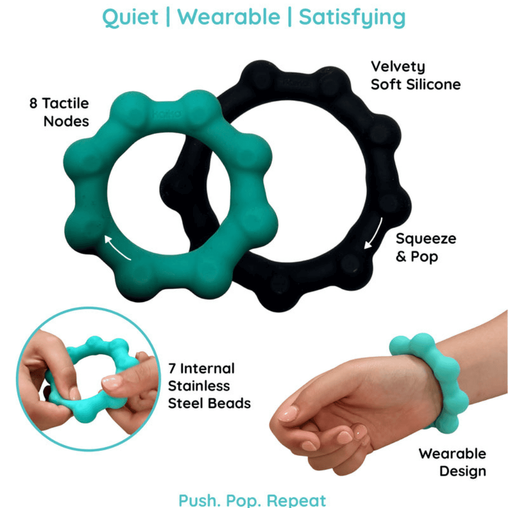 octopop quiet wearable satisfying fidget