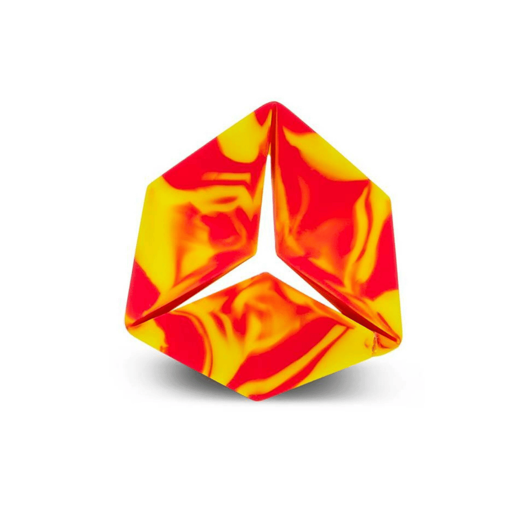 Orange Flexygon Fidget Toy