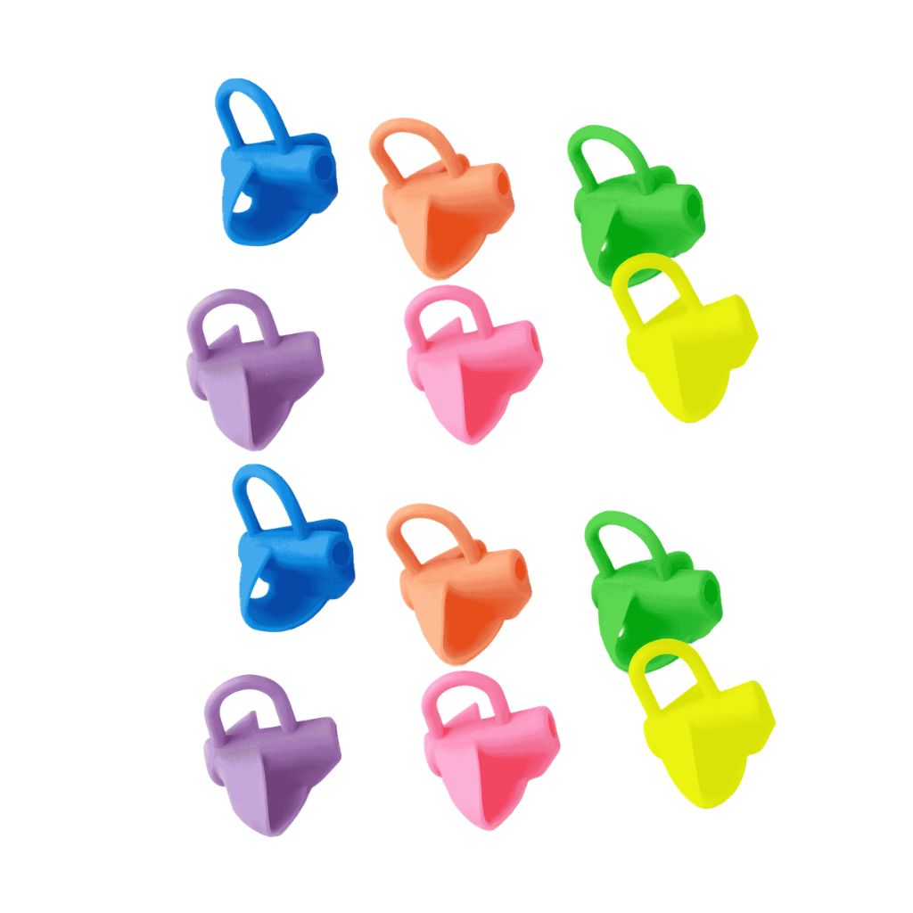 Pack of 12 3 Finger Pencil Grip