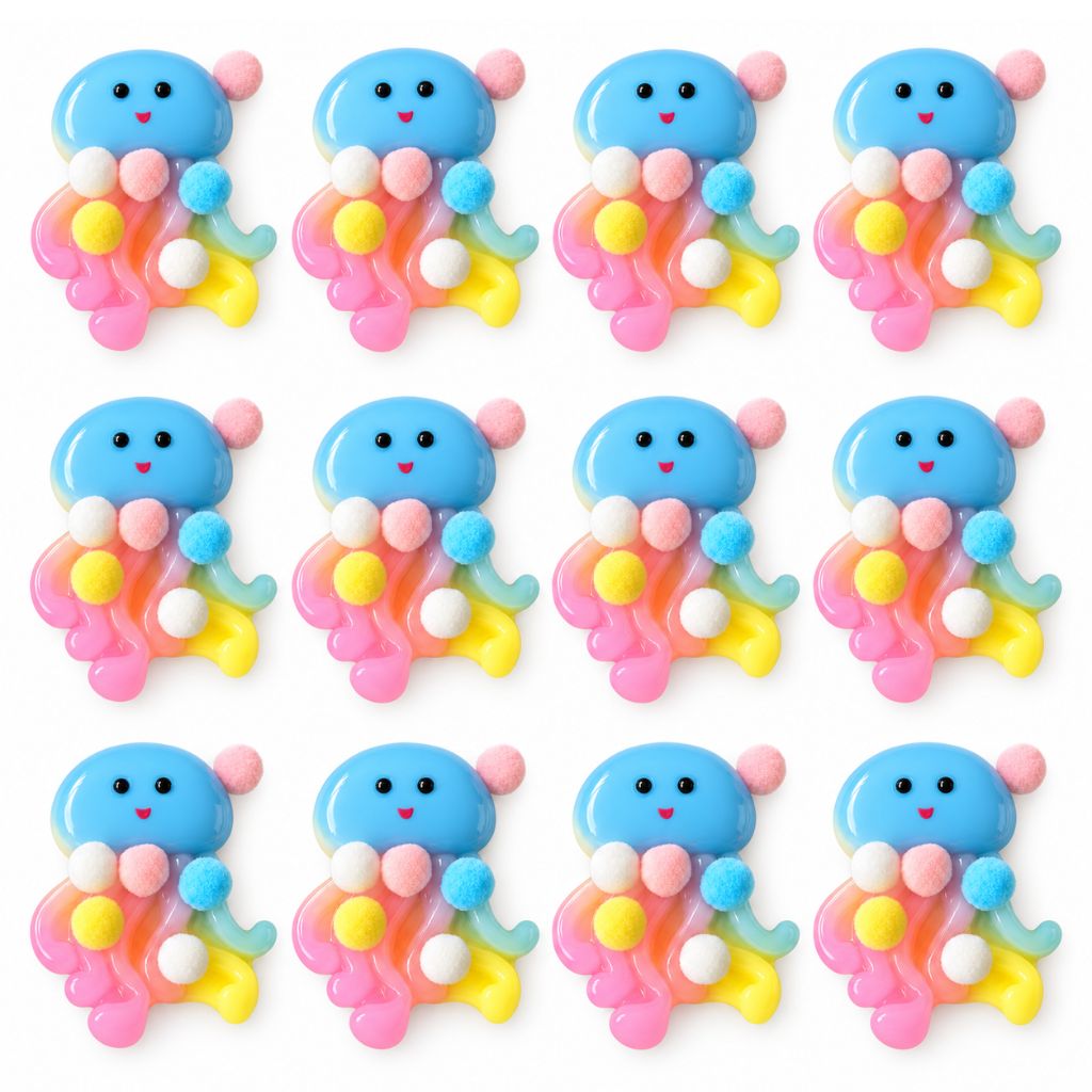 Taba So Squish – Rainbow Octopus