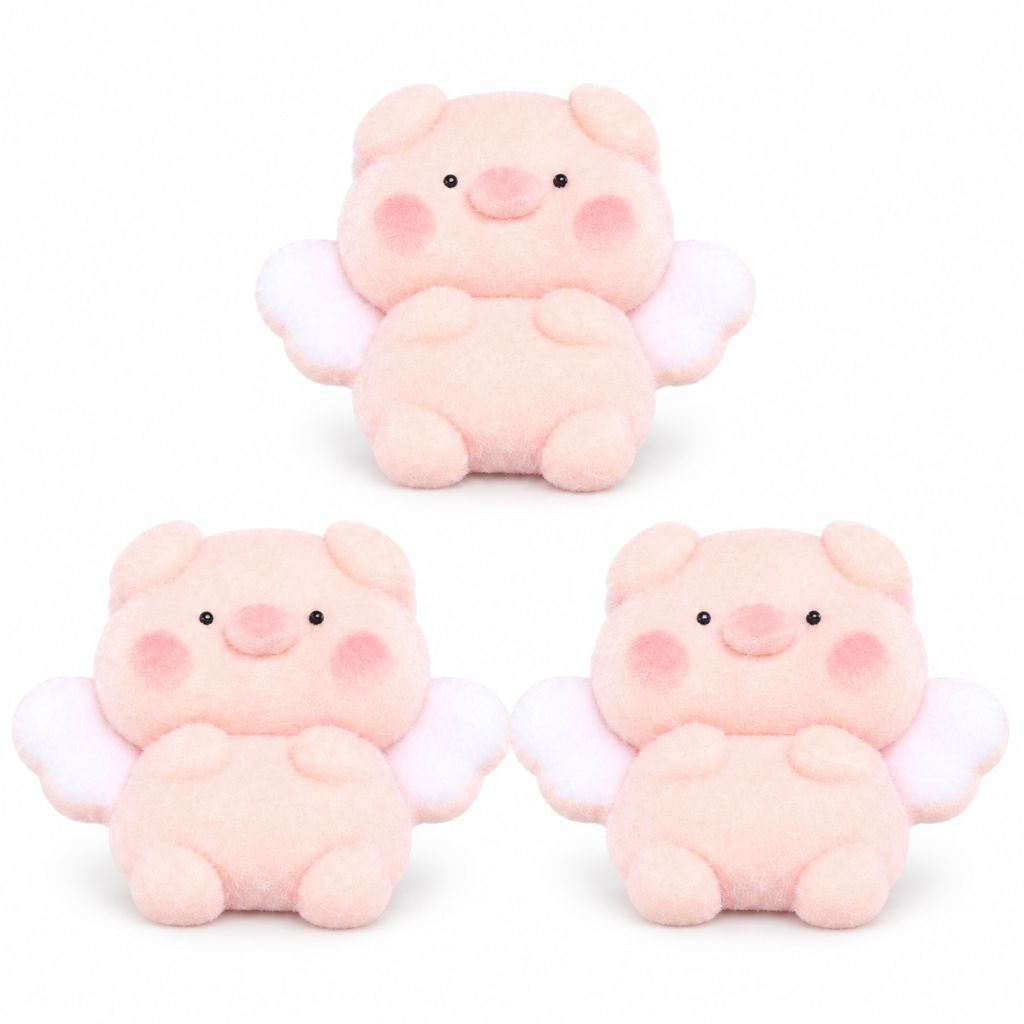 Pack of 3 Piggy Squishy Squeeze