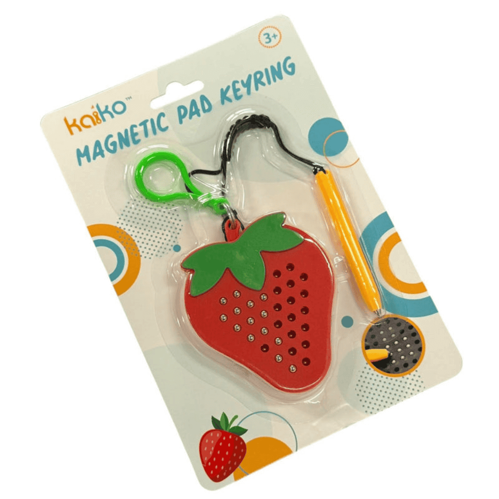 Packaging Strawberry Magnetic Pad Keyring