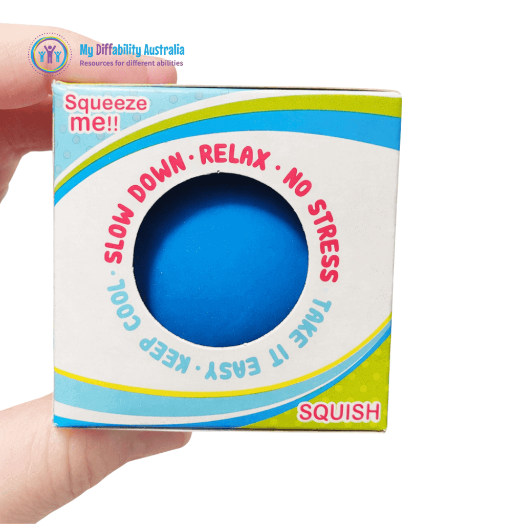 Packaging of Colour Change Stress Ball 6.5 cm