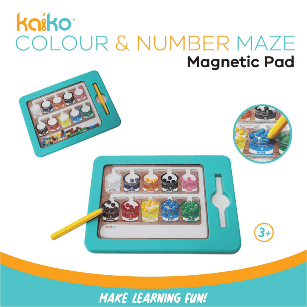 Packaging of Colour Number Maze Magnetic Pad