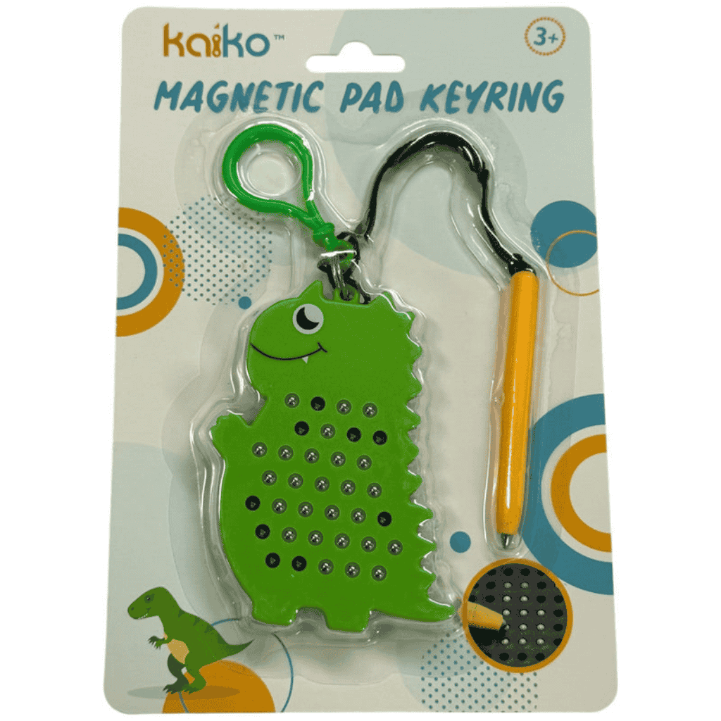 Packaging of Dinosaur Magnetic Pad Keyring