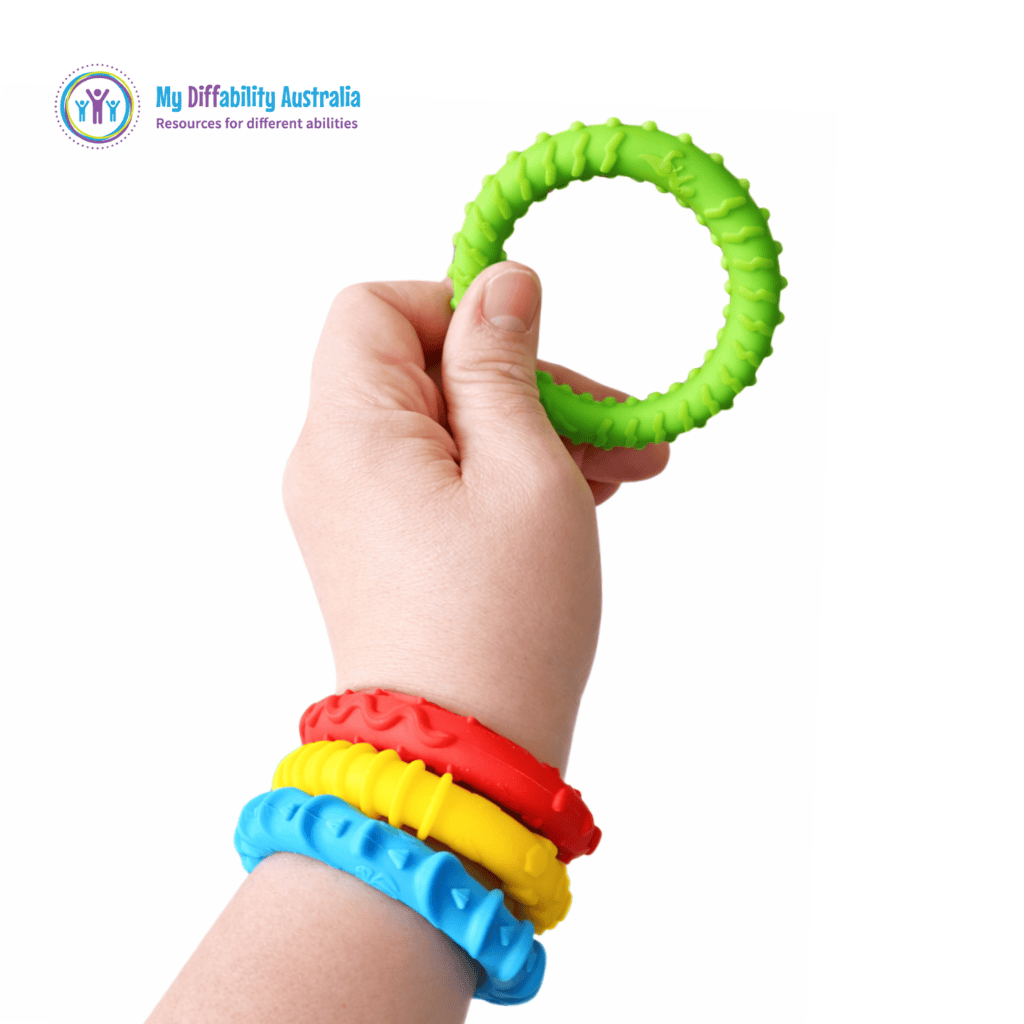 Picture Showing Fitting of Bracelet in an arm