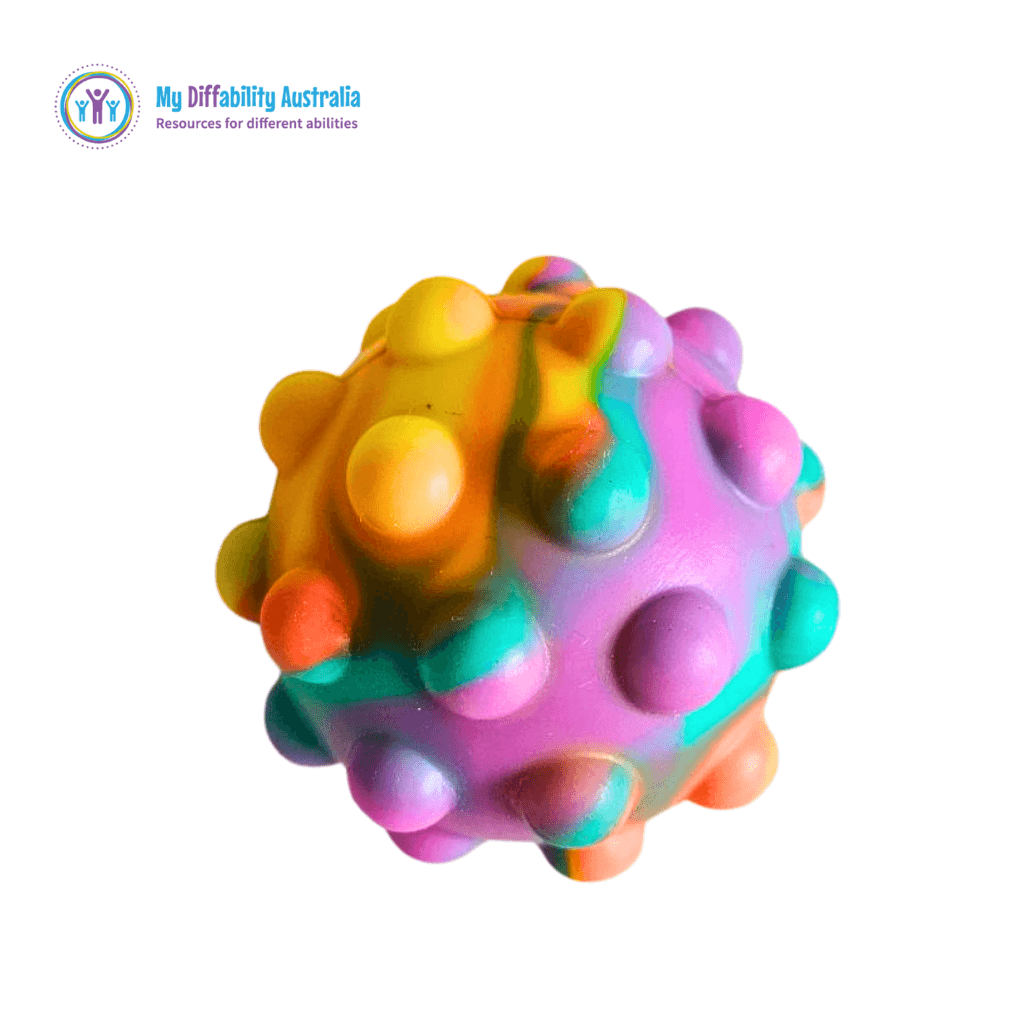 Pop It Fidget Ball Full View