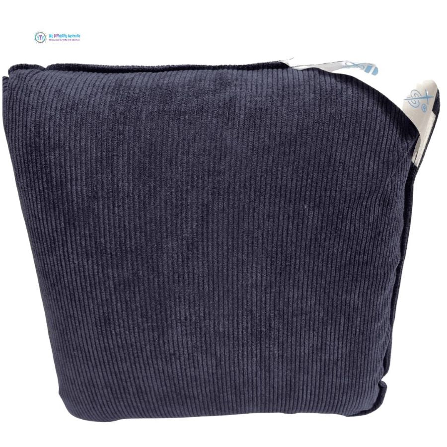 Pressure Activated Vibrating Cushion Sensory in navy blue colour