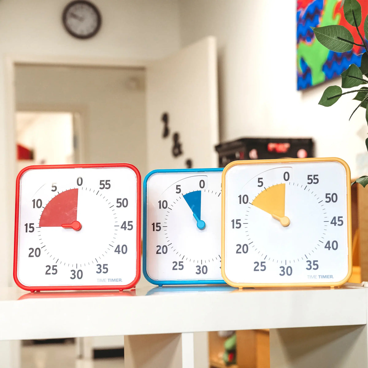 Primary Colour Time Timer 8 Learning Center Classroom Set