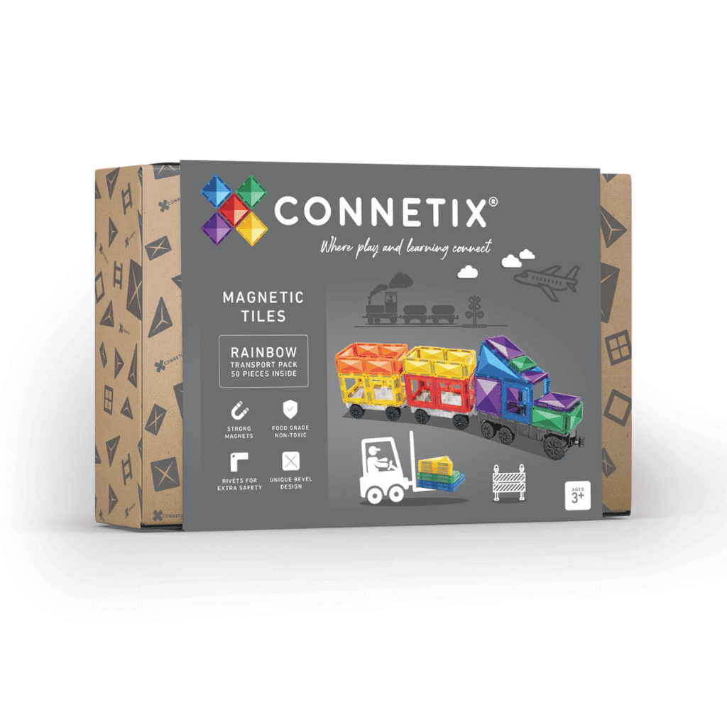 Rainbow Connetix Trasnport Pack 50 pc