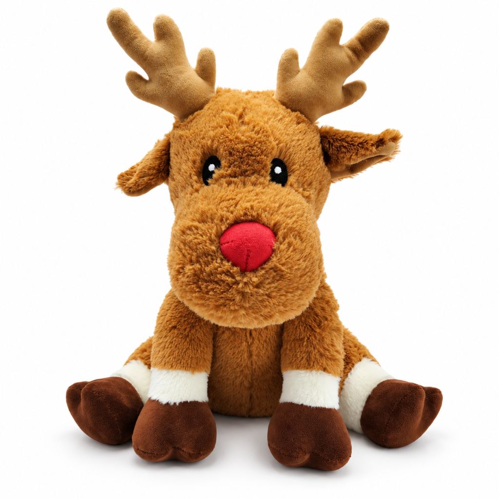 Reindeer Weighted Soft Toy