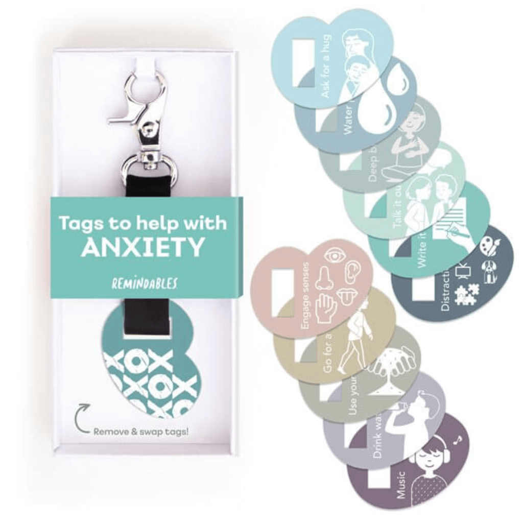 Remindables Anxiety Bag Tag Set