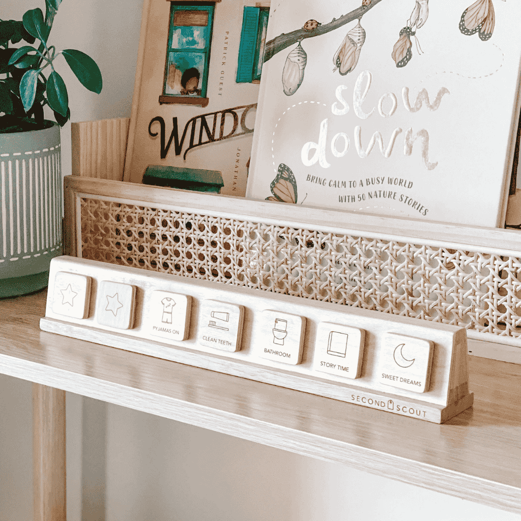 Routine Helper Wooden Visual Schedule