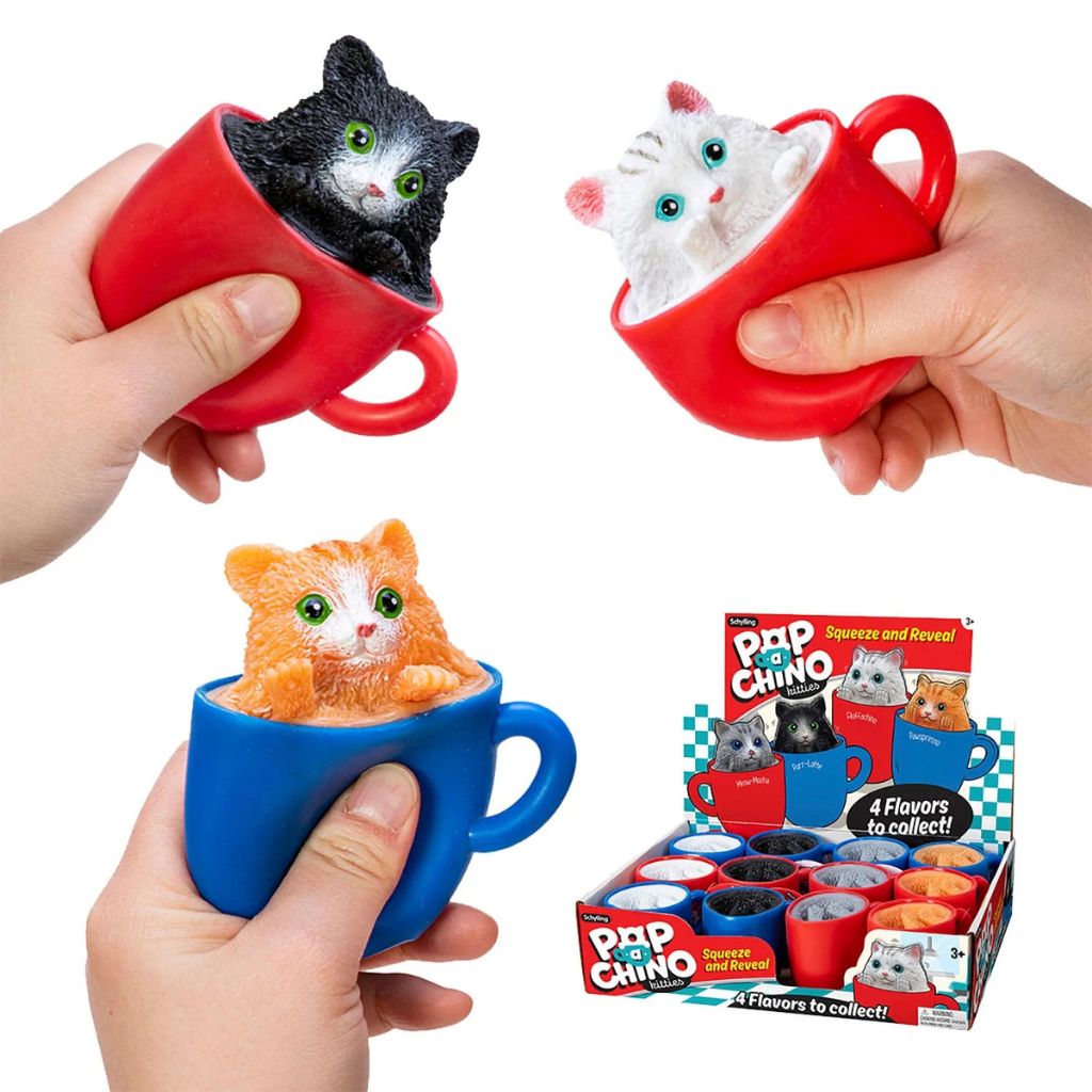 Schylling Pop A Chino Kitties