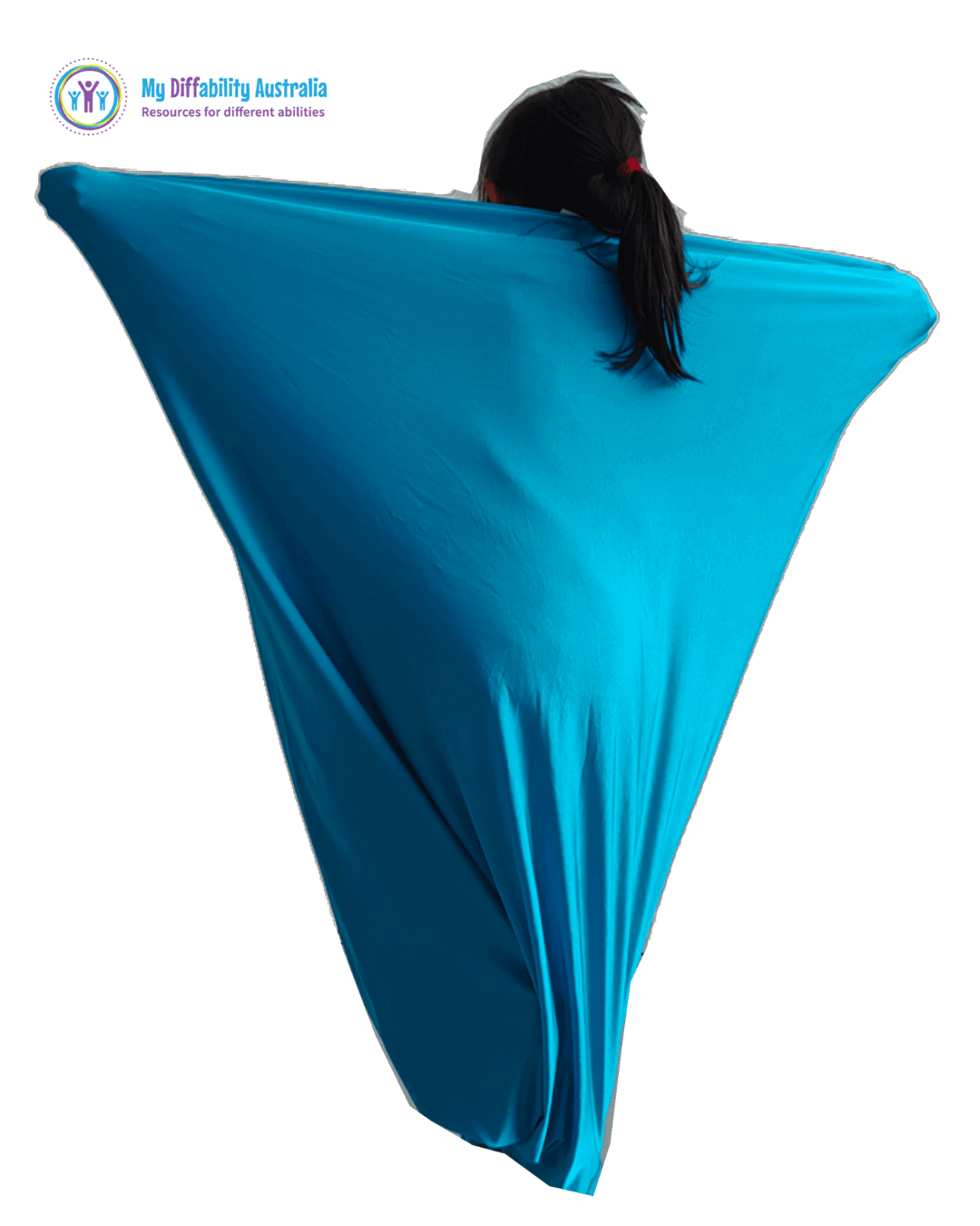 Sensory Body Sock Facing Back