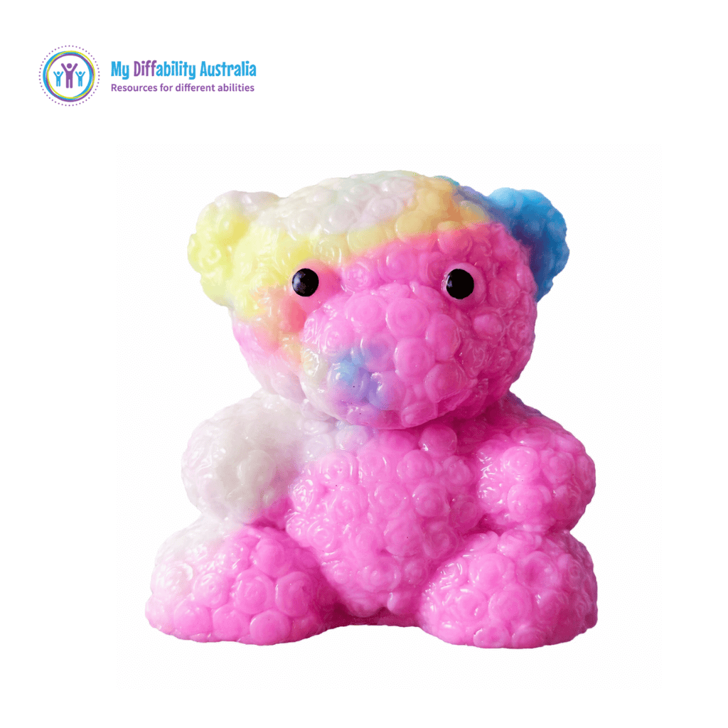 Smooshmies Rainbow Sticky Bear