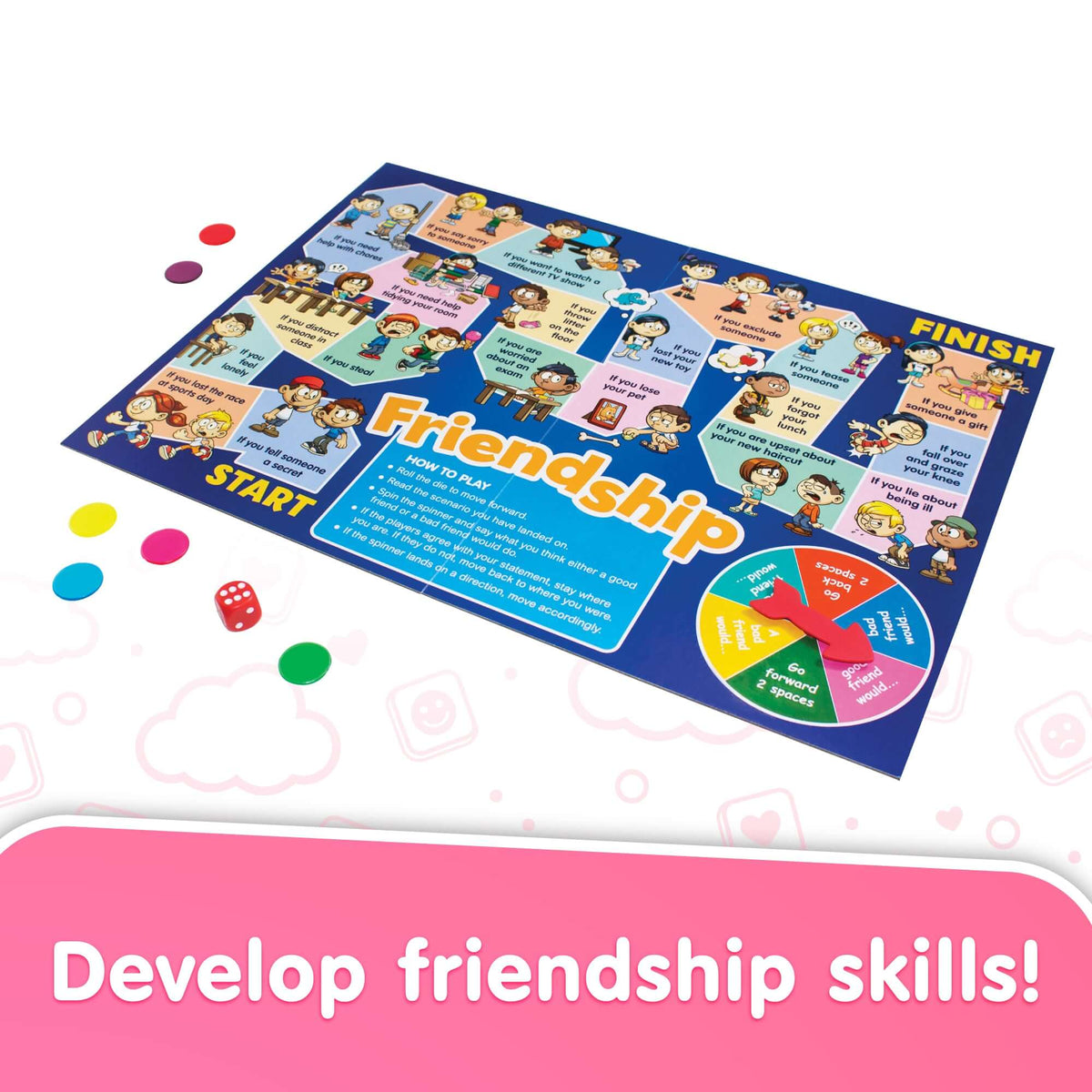 Social Skills Board Games Develop friendship  Skills