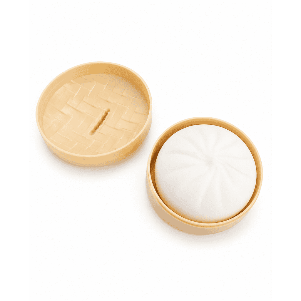 Squeeze Bun Squishy Fidget in Steamer