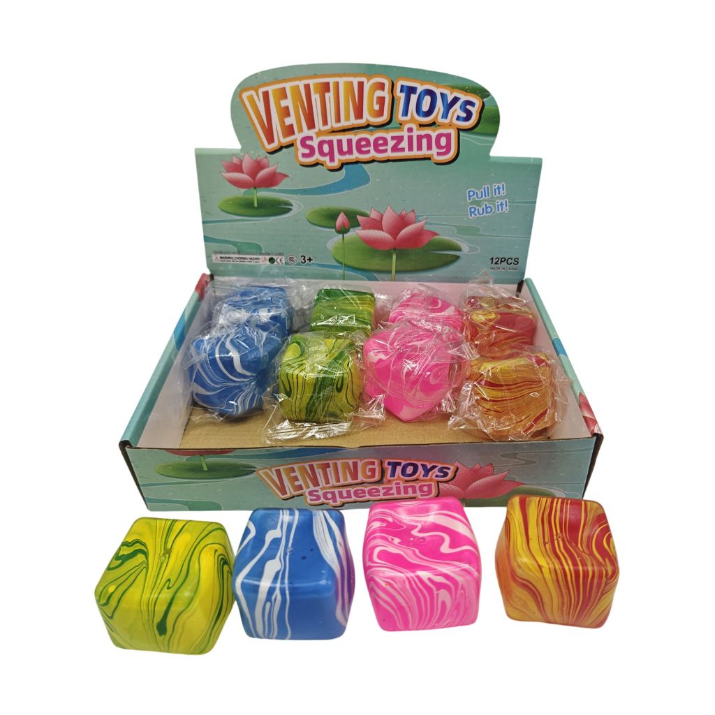 Squeeze Sugar Flow Pattern Cube