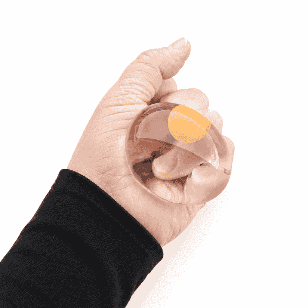 Squeezing Splatter Egg Squeezy Ball