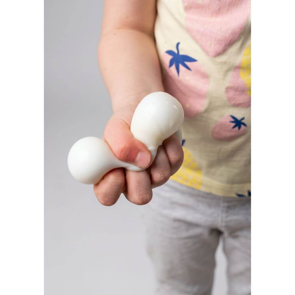 Squeezing Squeeze. Bun Squishy Fidget in Steamer