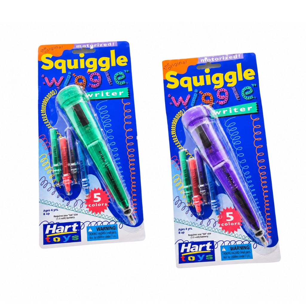 Squiggle Wiggle Writer Pen Green and Purple