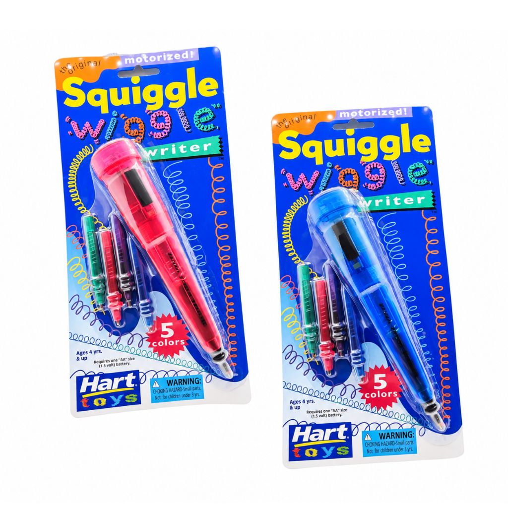Squiggle Wiggle Writer Pen Pink and Blue